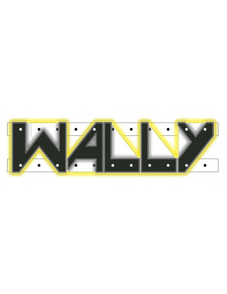 Soporte cremallera para estantería modular de pared WALLY