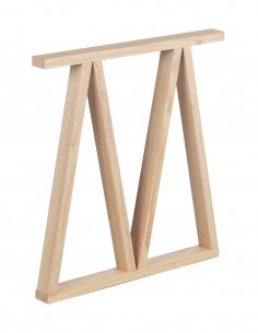 Patas de madera para mesa de comedor, 2 posiciones...