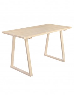 Mesa escritorio de madera con patas BOK, 4 posiciones