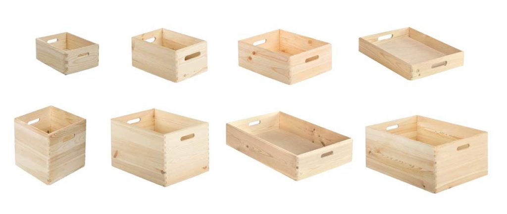 Decora y organiza tu casa con cajas de madera - Astiblog