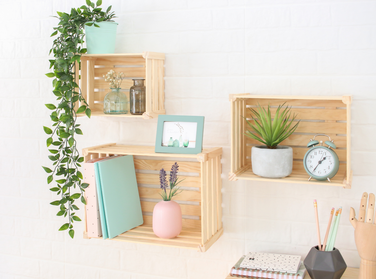 Cajas de madera para ordenar y decorar tu casa - Astiblog
