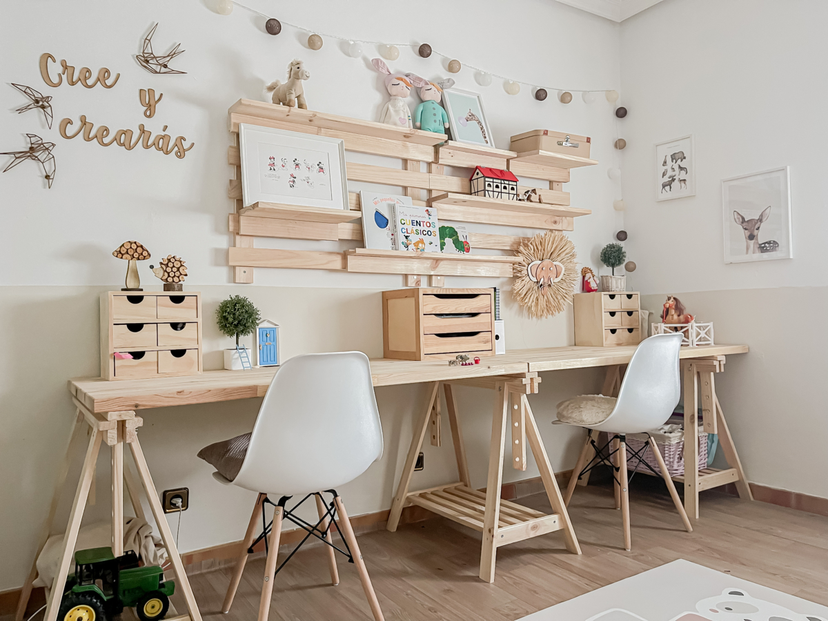 Escritorio doble – Kids House Furniture